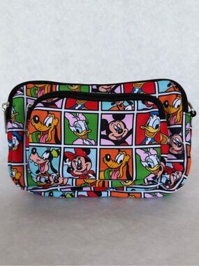 Disney Mickey Minnie Donald Goofy Pluto Crossbody Bag
